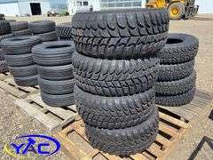 4- 33x12.50R20LT Tires (BIDDER MUST PAY 4X THE BID PRICE)