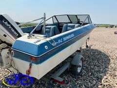 1989 16' SATURN BOAT W/ 1986 TRAILER