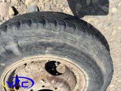 4- 16" Dual Wheels For 1Ton 225/75R16 & 2- Wheels ( Weather Worn and Cracked)
