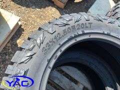 4- 33X12.50R20 Tires (BUYER MUST PAY 4X THE BID PRICE)