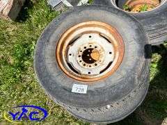 Assorted Sizes Of Implement Tires