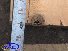 3"x9"x84" Knotted Plank Mantel Beam
