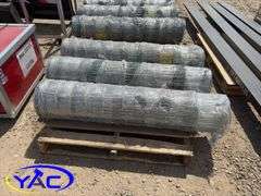 3- Rolls Of Galvanized Fencing (BUYER MUST PAY 3X THE BID PRICE)