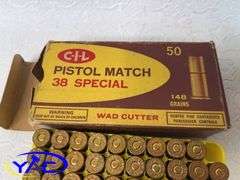 2 - BOXES Of CIL 38 SPECIAL PISTOL AMMUNITION