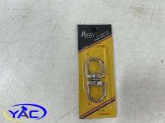 Snap & Screw Up Hooks, Wire Brush, Double Swivel & Animal Warnign