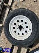 2- 205/65R15 Trailer Tire & Rims