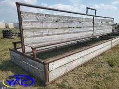 30' Bale Shredder 8' Wide - Windbreak Bunk