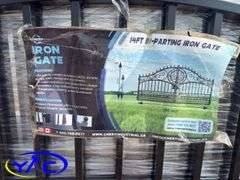 14Ft Bi-Parting Iron Gates