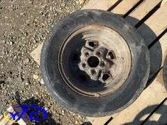 4- 205/75R14 Tires & Rims Off Of A Chevy (Rims Only Tires Weathered And Cracked)