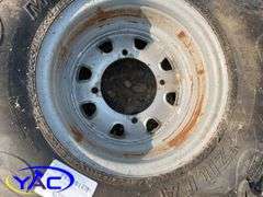2- 27x11-12 Maxxis Zilla Tires W/ Rims