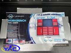 7FT Steelman 18 Drawers Workbench