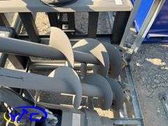 Skid Steer Auger W/ 3 Bits 9", 12", 18"