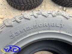 4- 33 x 12.50R18LT Tires (BUYER MUST PAY 4X THE BID PRICE)
