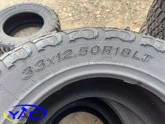 4- 33 x 12.50R18LT Tires (BUYER MUST PAY 4X THE BID PRICE)