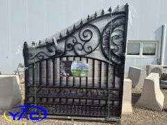 14Ft Bi- Parting Iron Gates