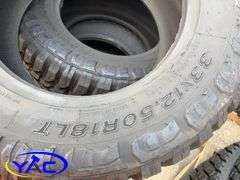 4- 33 x 12.50R18LT Tires (BUYER MUST PAY 4X THE BID PRICE)