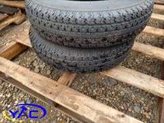 2- ST175/80R13 Tires (BIDDER MUST PAY 2X THE BID PRICE)