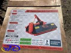 60" 3- Point Side Shift Flail Mower