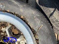 4- 205/75R14 Tires & Rims Off Of A Chevy (Rims Only Tires Weathered And Cracked)