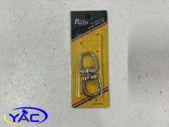 Snap & Screw Up Hooks, Hasp-Fixed Staple, Double Swivel & Animal Warning