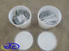 2- Pails Of Bin Bolts (3/8" Bolts & Nuts (5/16" Nuts & Bolts) (1/4" Nuts & Bolts)