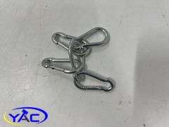 Snap & Screw Up Hooks, Hasp-Fixed Staple, Double Swivel & Animal Warning