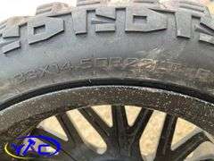 4- 33/14.5 Tires On 22" Rims