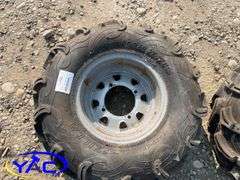 2- 27x11-12 Maxxis Zilla Tires W/ Rims