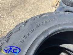 4- 33x12.50R20LT Tires (BIDDER MUST PAY 4X THE BID PRICE)