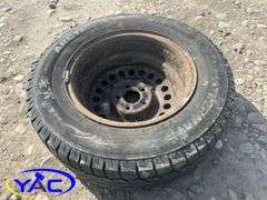 14" Tire & Rim 195/70R14