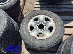 4- 255/70R18 Tires & Rims Off Of A Dodge