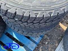 4- 245/75R16 Tires & Rims (Rims Only. Tires Cracked)