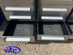 7FT 20 Drawers Stainless Steel Workbench