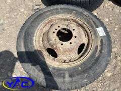4- 16" Dual Wheels For 1Ton 225/75R16 & 2- Wheels ( Weather Worn and Cracked)