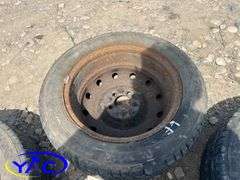 4- 205/55R16 Tires & Rims Off Honda