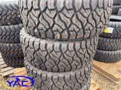4- 35x12.50R18 Tires (BIDDER MUST PAY 4X THE BID PRICE)