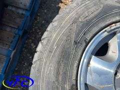 4- 245/75R16 Tires & Rims (Rims Only. Tires Cracked)