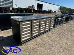 10FT 30 Drawers Stainless Steel WorkBench
