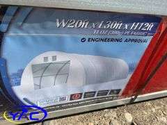 W20Ft x L30FT x H12FT Storage Shelter