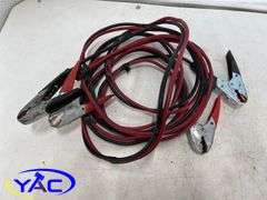 Set Of Booster Cables & Floor Jack