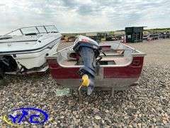 LUND 14' BOAT W/ TRAILER
