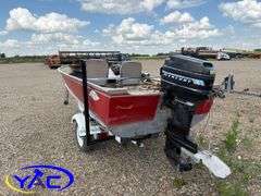 14' LUND BOAT W/ TRAILER