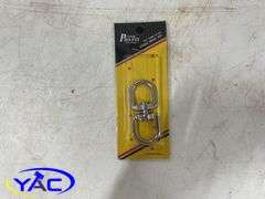 Snap & Screw Up Hooks, Double Swivel  & Animal Warning