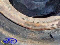 16 -15" Concord Packer Tires (Rims Only - Tires Cracked & Weathered)