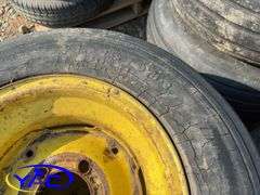 8- Assorted 9.5L-15 Implement Tires W/ Rims