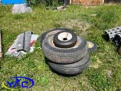 Assorted Sizes Of Implement Tires