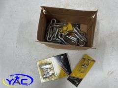 Snap & Screw Up Hooks, Double Swivel  & Animal Warning