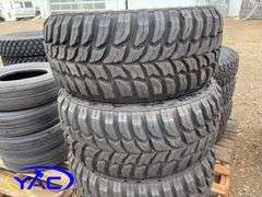 4- 33x12.50R20LT Tires (BIDDER MUST PAY 4X THE BID PRICE)