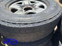 4- 255/70R18 Tires & Rims Off Of A Dodge