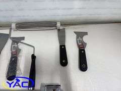 Paint Roller/ Caulking Gun/ Scraper